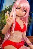 Aotume doll sex doll 135cm 4.4ft AA-cup  #98 Chloe head  from Fate anime sex doll