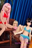 Aotume doll sex doll 135cm 4.4ft AA-cup  #98 Chloe head  from Fate anime sex doll