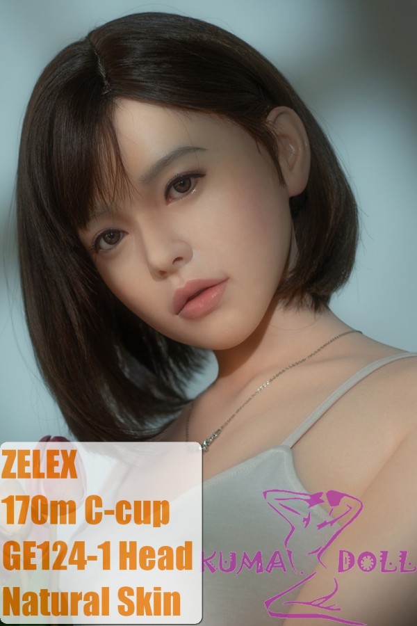 ZELEX Full silicone sex doll 170cm C-cup #GE124-1 head