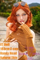 XTDOLL 163cm F-cup Nancy head super reduce wight full silicone doll life-size real love doll