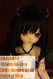 Anime Doll Soft vinyl head+TPE body 136cm Little Demon head - GUAVADOLL|kumadoll