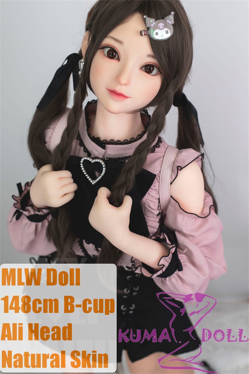 MLW doll Loli Sex Doll 148cm/4ft8 B-cup #60 Ali Soft Silicone material head