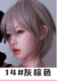 Tayu Doll Full Silicone Sex Doll 161cm/5ft3 F-cup 26kg with #A9 Head body+ M16 bolt Black Cat