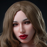 Real Lady Full Silicone Sex Doll 170cm/5ft6 C-cup Tanned Skin S17 head Luna