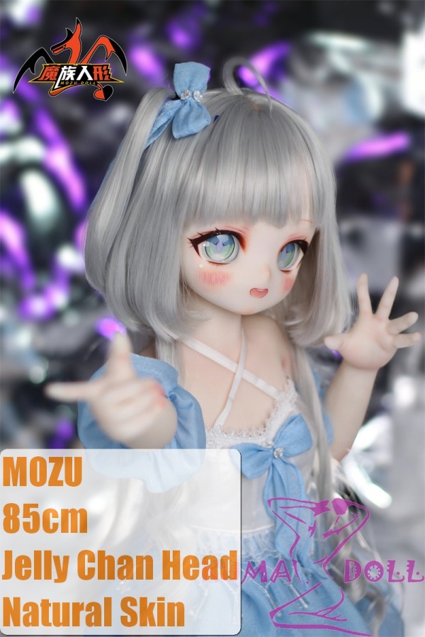 MOZU DOLL 85cm Jelly chan Soft vinyl head  with light weight TPE body easy to store and use (body material selectable)