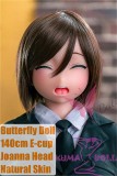 Butterfly Doll 140cm E-cup Joanna  Head Anime Doll Life-size Sex Doll Full TPE Material