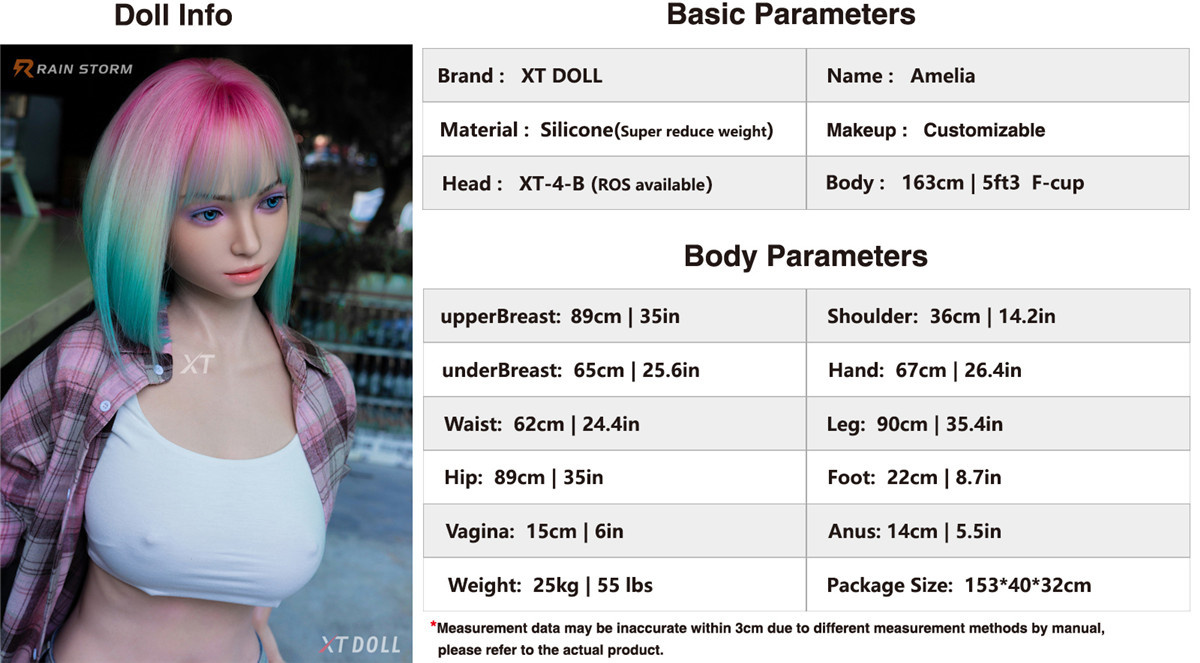 Bristol (F-Cup) (163cm) - Realistic Doll | Affordable Sex Doll | XT Doll main image 0