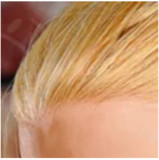 Blonde Hair-transplant (silicone head only)