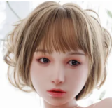 Tayu Doll Full Silicone Sex Doll 158cm/5ft2 C-cup 21kg with Yaoji Head with normal face makeup and M16 bolt
