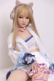 Real Girl Doll 148cm/4ft9 C-Cup TPE Sex Doll R61 head makeup Movable Jaw Version
