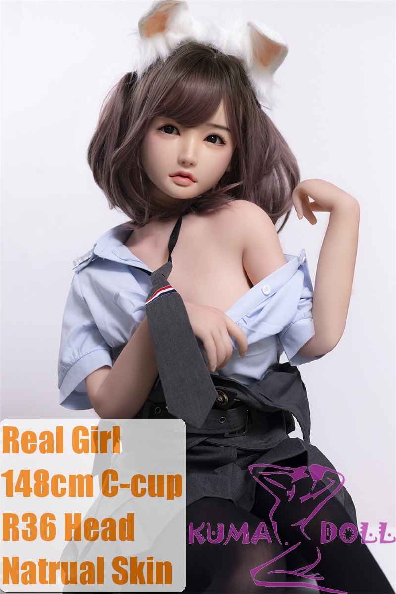 Real Girl Doll 148cm/4ft9 C-Cup TPE Sex Doll R36 head makeup Movable Jaw Version