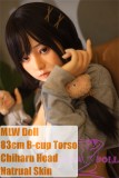 MLW Doll Sex Doll 83cm B-cup  Chiharu Head Full Silicone Torso