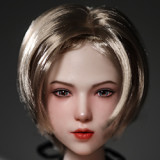 Climax Doll CLM  Full Silicone Mini Sex Doll Si60 L Mani Head (Cinnamon)