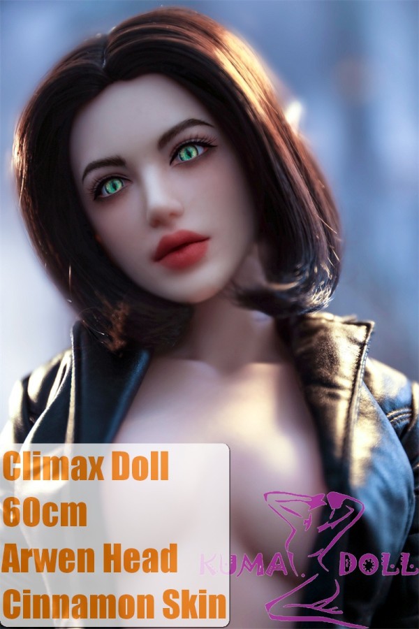 Climax Doll CLM  Full Silicone Mini Sex Doll Si60 M Arwen (Cinnamon)