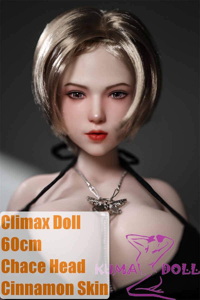 Climax Doll CLM  Full Silicone Mini Sex Doll Si60 XL Chace Head (Cinnamon)