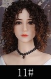 WM Doll Anime doll TPE Material Sex Doll 146cm/4ft8 C-Cup Doll with Mini Head #Y002
