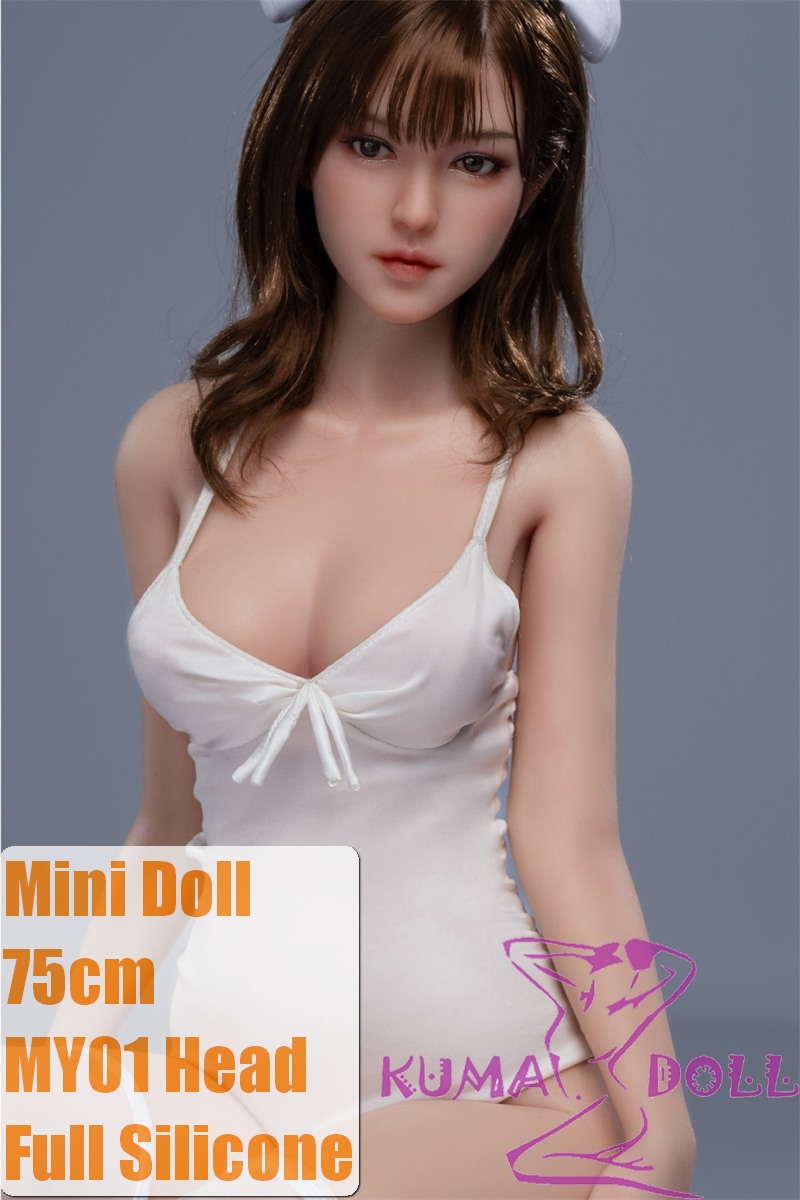 Mini Doll 75cm Middle Breast  with MY01 head Full Silicone Love doll easy to use easy to hide