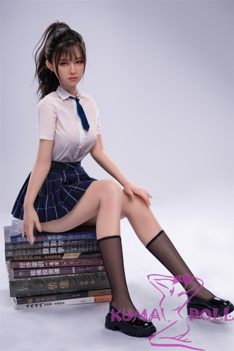 Charming 75cm Silicone Schoolgirl Sex Doll Petite Elegance and