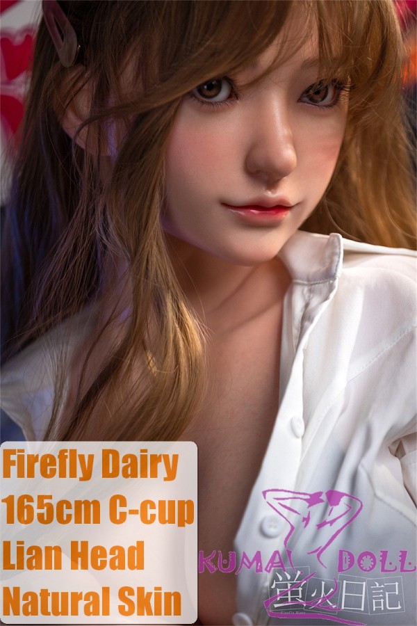 Firefly Diary 165cm C-cup Lian Head Full Silicone Sex Doll With Body Make-up Snack Stand Owner