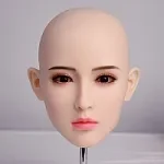 J-cute Doll TPE Material Love Doll 149cm/4ft9 A-cup with Silicone Head AGD01 with new body makeup in school uniform