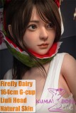 Firefly Dairy 164cm G-cup Liuli Head Full Silicone Sex Doll With Body Make-up Snack Stand Owner|kumadoll