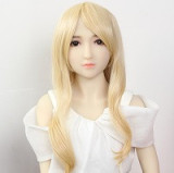 J-cute Doll TPE Material Love Doll 149cm/4ft9 A-cup with Silicone Head AGD01 with new body makeup in school uniform