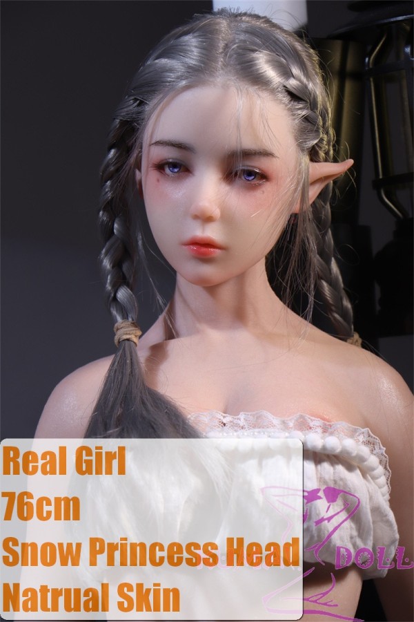 Real Girl 5kg 76cm Snow Princess head big breast sexually active super realistic figure full silicone dancer