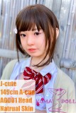 J-cute Doll 149cm/4ft9 A-cup with Silicone Head AGD01 school uniform|kumadoll