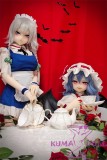 Aotume doll TPE sex doll 135cm 4.4ft AA-cup  #104 Remilia Scarlet head from Touhou Project