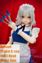 Aotume Doll TPE Sex Doll C-cup 155cm/5ft1 with #103 Head Sakuya Izayoi from Touhou Project