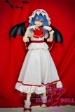 Aotume doll TPE sex doll 135cm 4.4ft AA-cup  #104 Remilia Scarlet head from Touhou Project
