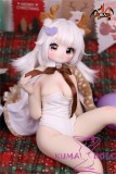 MOZU DOLL 85cm Xiao lu Soft vinyl head  with light weight TPE body easy to store and use (body material selectable) Deer Girl