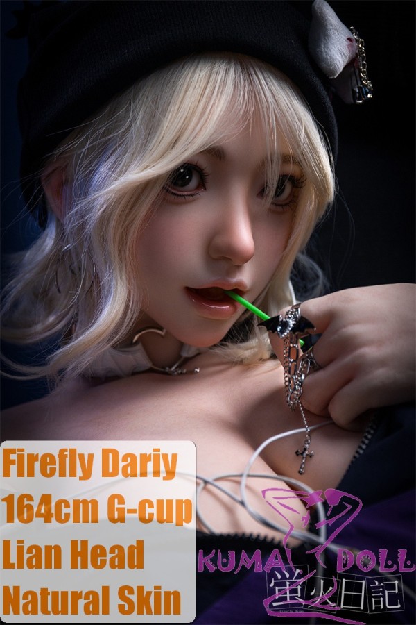 Firefly Diary 164cm G-cup Lian Head Full Silicone Sex Doll With Body Make-up