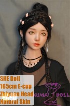 SHEDOLL Lolita type Zhiyuan #26 head 165cm/5ft4 E-cup love doll body material customizable Authentic Chinese Hairstyle