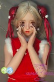 SHEDOLL Lolita type Luoxiaoyi head148cm/4ft9 D-cup love doll body material customizable Christmas dress