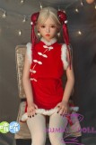 SHEDOLL Lolita type Luoxiaoyi head148cm/4ft9 D-cup love doll body material customizable Christmas dress