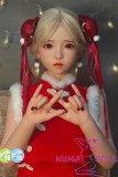 SHEDOLL Lolita type Luoxiaoyi head148cm/4ft9 D-cup love doll body material customizable Christmas dress