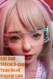 SHEDOLL Lolita type Yuan head 148cm/4ft9 D-cup love doll|kumadoll