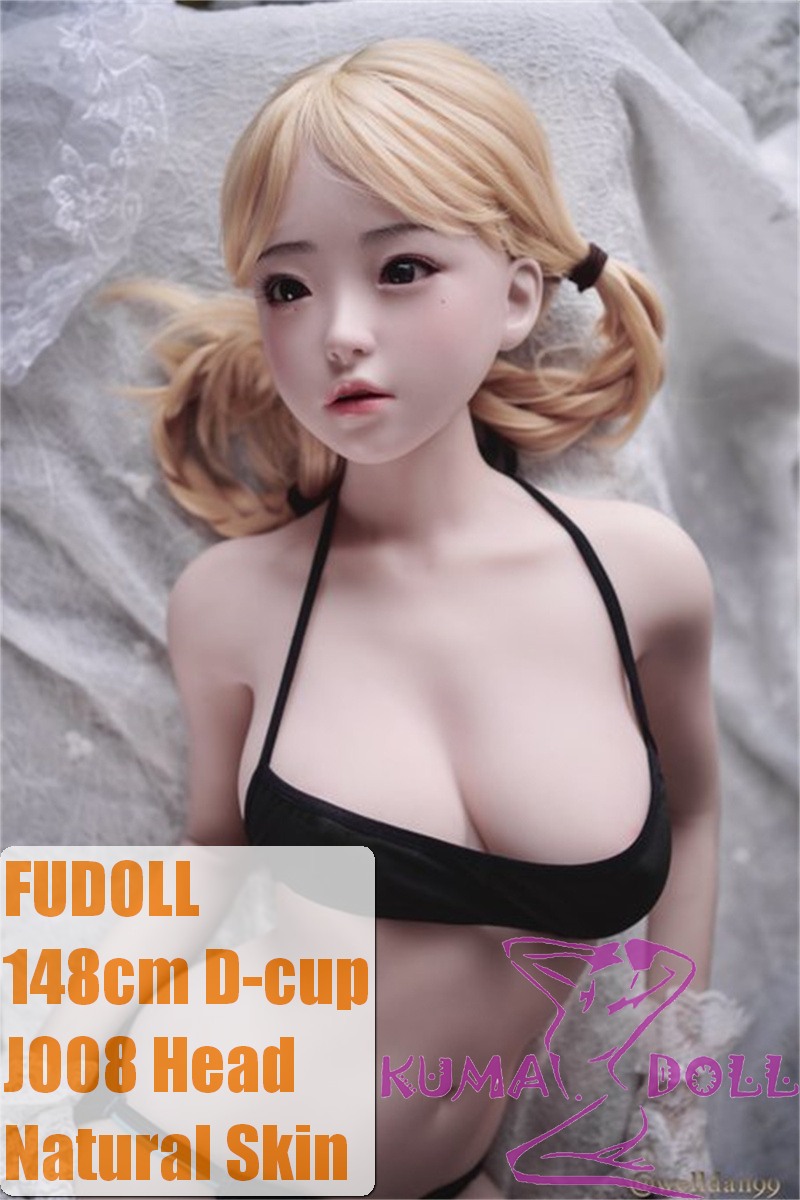 FUDOLL Sex Doll #8 head 148cm D-cup Silicone head +  body material selectable Black Lingerie