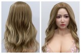 Sino Doll Soft-Max 167cm/5ft3 F-cup Silicone Sex Doll with Head S43 Lolita Dress