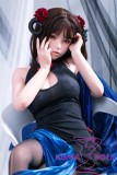Bezlya (Missdoll) Fengxingzi Head 149cm C-cup Full Silicone Sex Doll 2.1 Version Black Dress