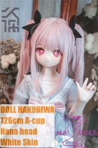 DOLL HAKONIWA Nana Head 126cm Silicone Material Head + TPE Body Anime Doll  Love Doll Customizable Makeup Blue Dress