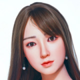 Real Lady Full Silicone Sex Doll 170cm/5ft6 C-cup Black Skin S33 head