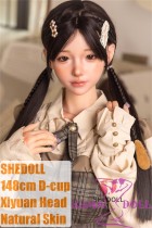 SHEDOLL Lolita type Xiyuan head 148cm/4ft9 D-cup love doll body material customizable