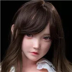 FUDOLL Sex Doll #J026 head with oral function 150cm/4ft9 B-cup High-grade silicone head + TPE material body green lingerie