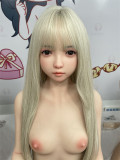 SHEDOLL Lolita type Qing head 148cm/4ft9 normal breast head love doll body material customizable Pink Blonde Hair