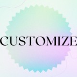 Customize (please provide the pic)