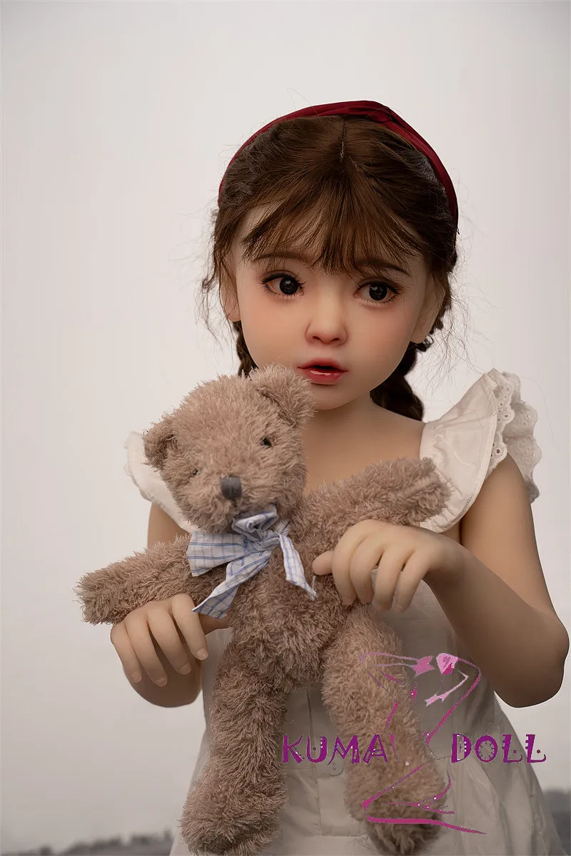 AXB Doll110cm/3ft6 A-cup with Head A169 with realistic body makeup TPE heand+TPE body