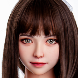 SHEDOLL Lolita type Aileen head 148cm/4ft9 D-cup love doll body material customizable Grey Hoodie