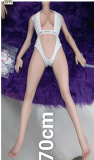 Only Love Doll AIO Full silicone Seamless 4kg 70cm Sexable Ultra-realistic figure Full silicone Small and light weight